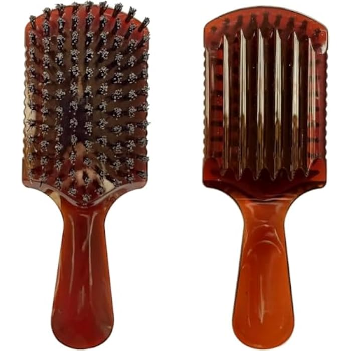 Detangler Hairbrush For Women, Men And Kids - Great For All Hair Types, Gentle On Your Scalp And Ideal For Daily Use (Small Honey) - Image 2